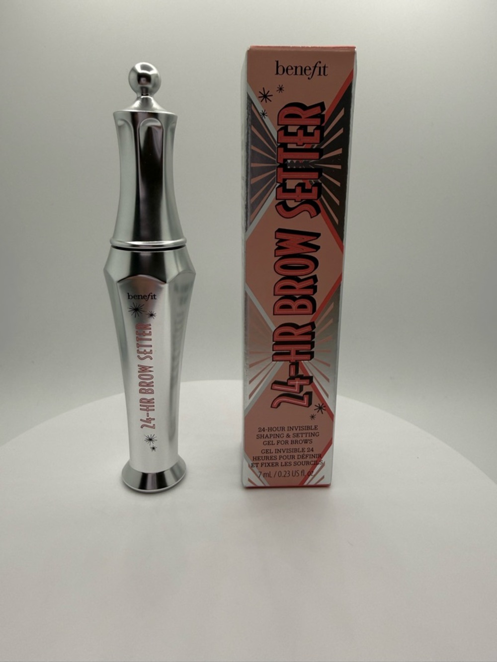 Benefit 24-HR Brow Setter Clear Eyebrow Gel w/ Lamination Effect FULL SIZE -BNIB